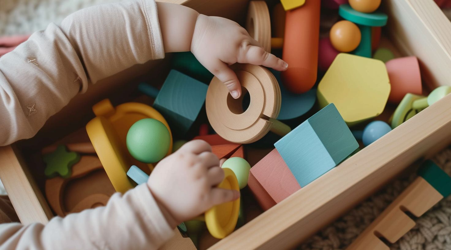 Entwicklung von Babyspielzeug